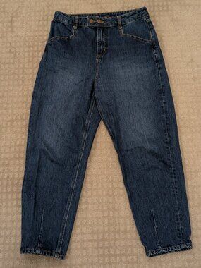 Boden Dark Rinse Barrel Denim Jeans - Women's sz 8